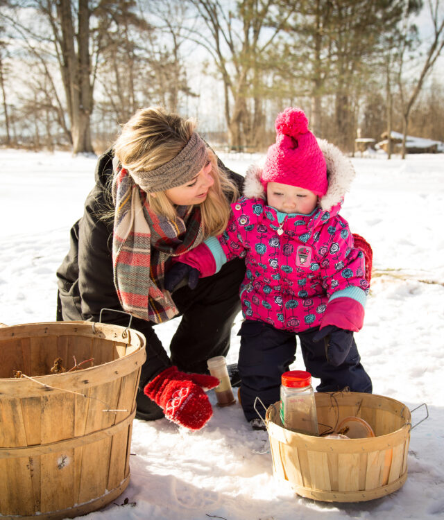 Loyalist College Early Childhood Education graduate runs an outdoor playgroup in the Bay of Quinte region.